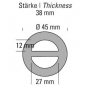 Preview: 909914 High Performance exhaust mounting part