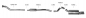 Preview: Bastuck Stainless Steel Exhaust 63,5mm Renault Wind Turbo, Oval 120x80mm