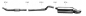 Preview: Bastuck Stainless Steel Exhaust 63mm Renault Twingo 1, Rund 2x76mm