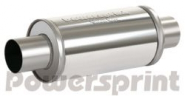 Short Box Schalldämpfer, rund, Ø 65 mm - Gesamtlänge 370 mm