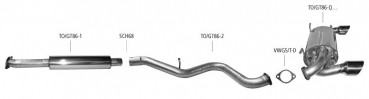 Bastuck Rear Silencer Toyota GT86