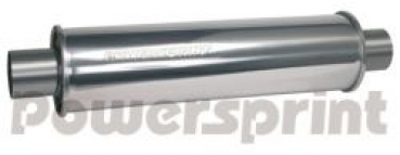 Universal Schalldämpfer rund - Ø 55 mm - Gesamtlänge 570 mm