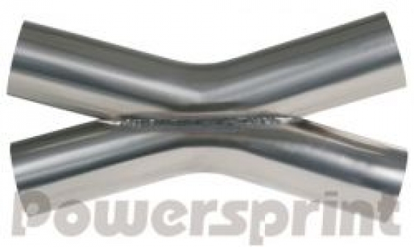 X-Rohrverlauf 4x70mm aussen