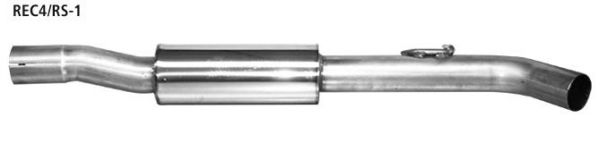 Bastuck Clio 4 RS front silencer