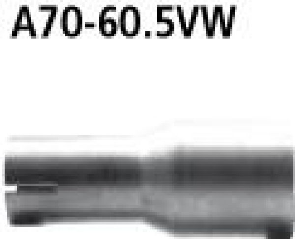 Bastuck Clio 4 RS Adaptor rear silencer on original system to Ø 60.5 mm