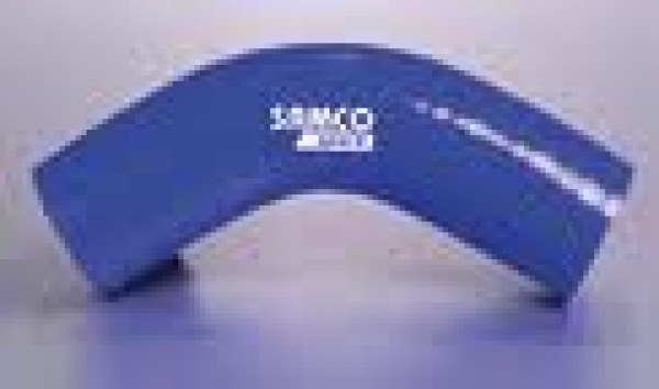 Samco Sport Silikon 60° Krümmer Durchmesser 63mm blau 