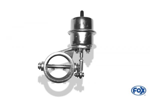 Pneumatische FOX Abgasklappe Ø 51 mm geöffnet