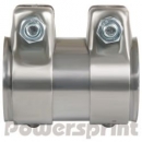 Screw in pipe connector 63.5mm inside, lenght 75mm